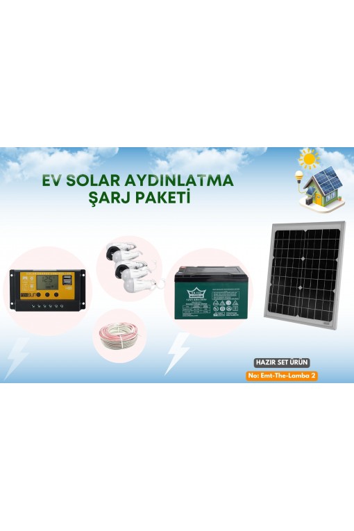 Kamp ve bahçe ev solar aydınlatma şarj seti Kamp ve bahçe ev solar aydınlatma şarj seti